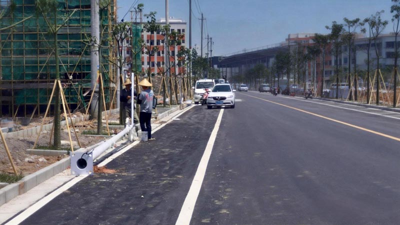 广西来宾市政路灯